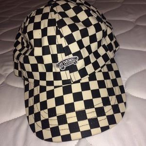 Vans Checkered Hat 🖤